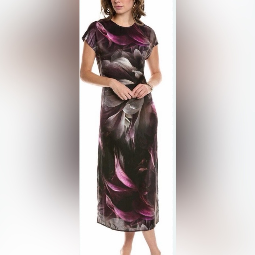 NWOT ALLSAINTS Etta Margeaux Floral Print Midi Dress